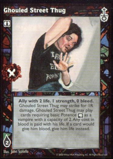 Ghouled Street Thug [SW set] - VTES CCG