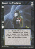 Govern the Unaligned [SW set] - VTES CCG