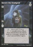 Govern the Unaligned [SW set] - VTES CCG