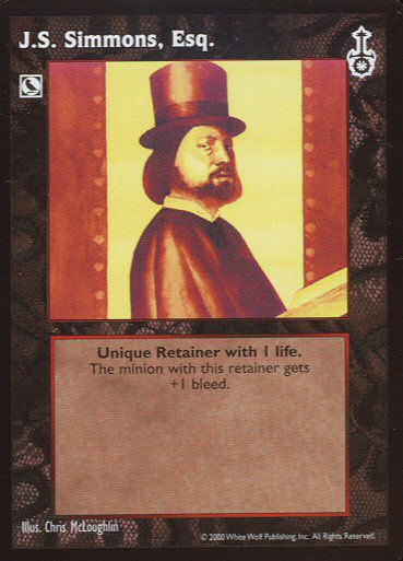 J. S. Simmons, Esq. [SW set] - VTES CCG