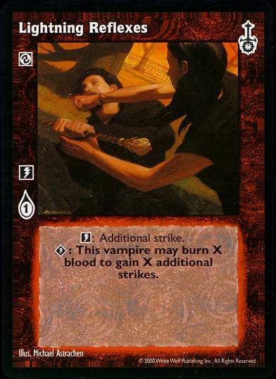Lightning Reflexes [SW set] - VTES CCG