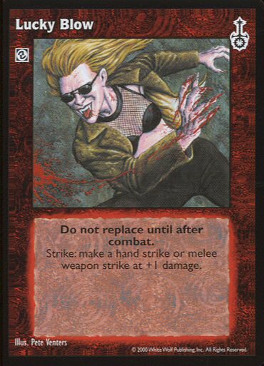 Lucky Blow [SW set] - VTES CCG