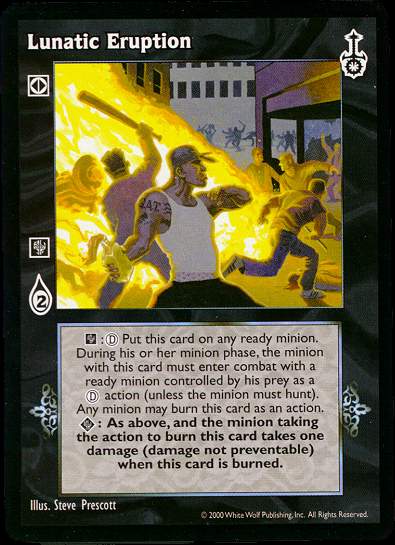 Lunatic Eruption [SW set] - VTES CCG
