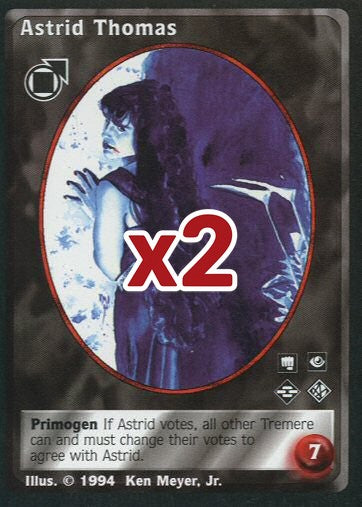Astrid Thomas [Jyhad set] - VTES CCG