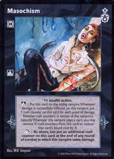 Masochism [SW set] - VTES CCG