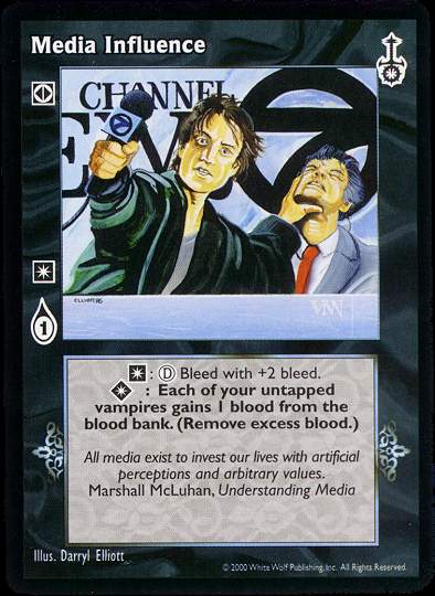 Media Influence [SW set] - VTES CCG