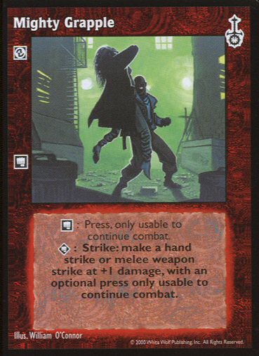Mighty Grapple [SW set] - VTES CCG