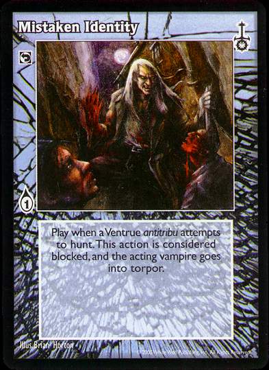 Mistaken Identity [SW set] - VTES CCG