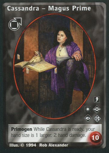 Cassandra, Magus Prime [Jyhad set] - VTES CCG