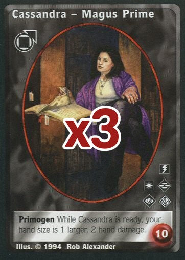 Cassandra, Magus Prime [Jyhad set] - VTES CCG