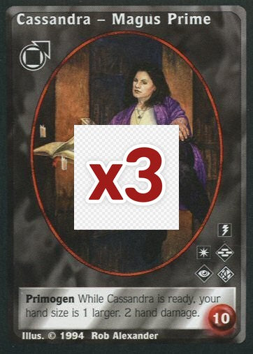 Cassandra, Magus Prime [Jyhad set] - VTES CCG