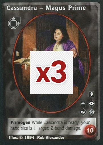 Cassandra, Magus Prime [Jyhad set] - VTES CCG