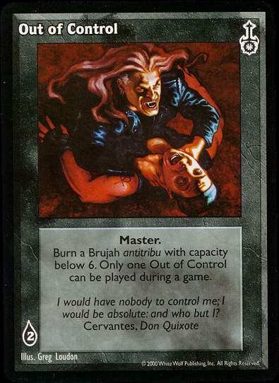 Out of Control [SW set] - VTES CCG