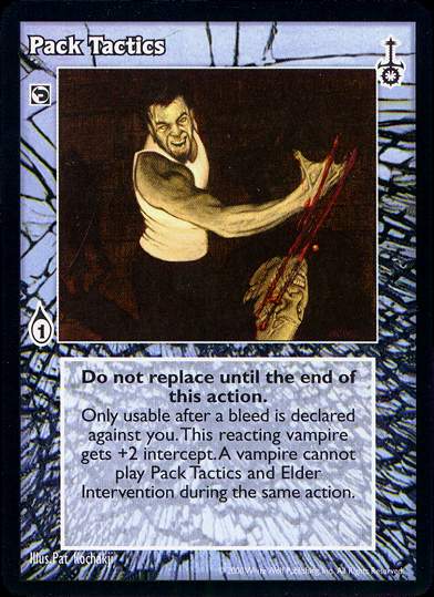 Pack Tactics [SW set] - VTES CCG