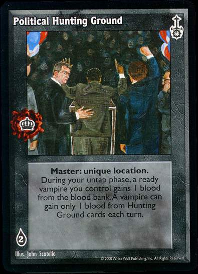 Political Hunting Ground [SW set] - VTES CCG