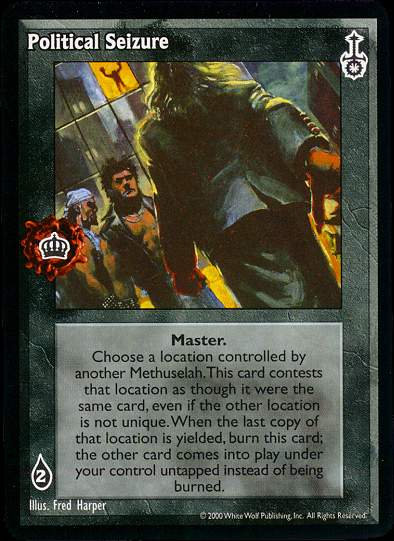Political Seizure [SW set] - VTES CCG