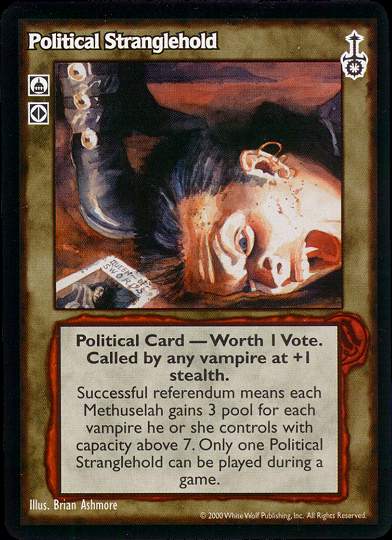 Political Stranglehold [SW set] - VTES CCG