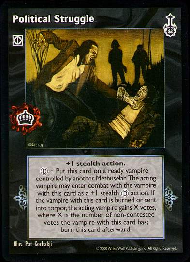 Political Struggle [SW set] - VTES CCG