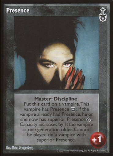 Presence [SW set] - VTES CCG