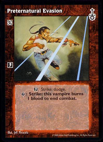 Preternatural Evasion [SW set] - VTES CCG