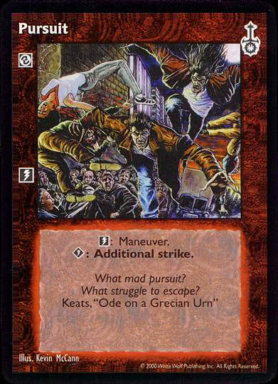 Pursuit [SW set] - VTES CCG