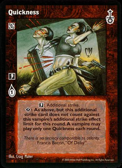 Quickness [SW set] - VTES CCG