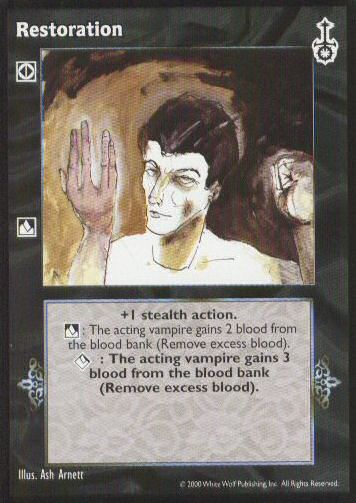 Restoration [SW set] - VTES CCG