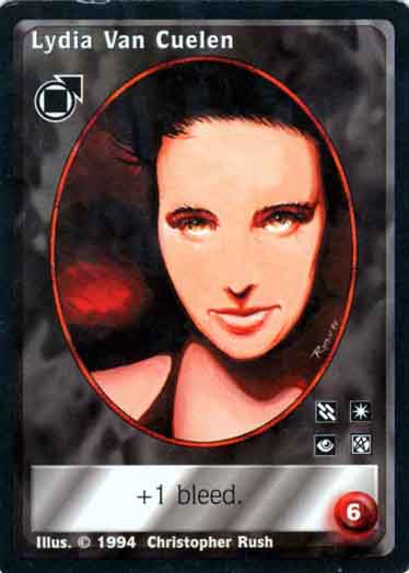Lydia Van Cuelen [Jyhad set] - VTES CCG