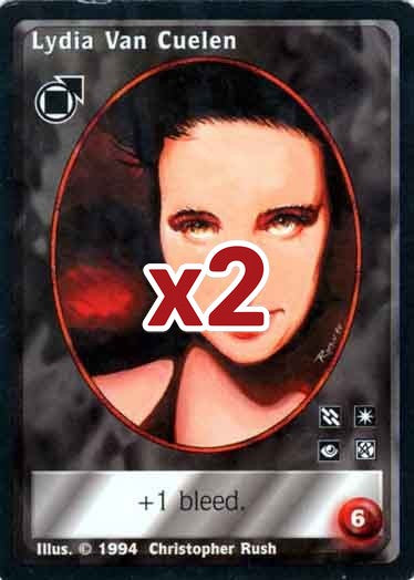 Lydia Van Cuelen [Jyhad set] - VTES CCG