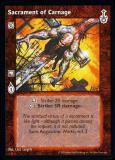 Sacrament of Carnage [SW set] - VTES CCG