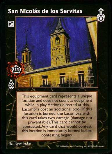 San Nicolás de los Servitas [SW set] - VTES CCG