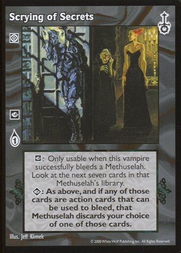 Scrying of Secrets [SW set] - VTES CCG