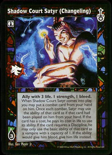 Shadow Court Satyr [SW set] - VTES CCG