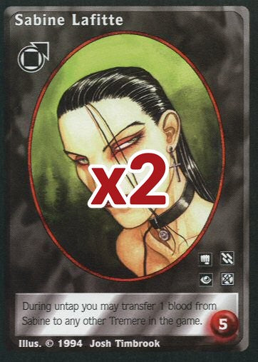 Sabine Lafitte [Jyhad set] - VTES CCG