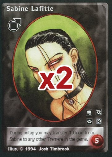 Sabine Lafitte [Jyhad set] - VTES CCG