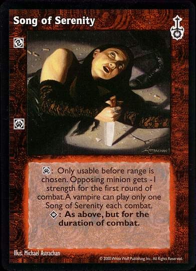 Song of Serenity [SW set] - VTES CCG