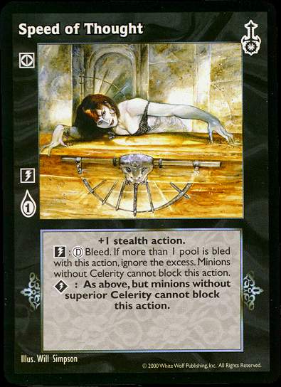 Speed of Thought [SW set] - VTES CCG