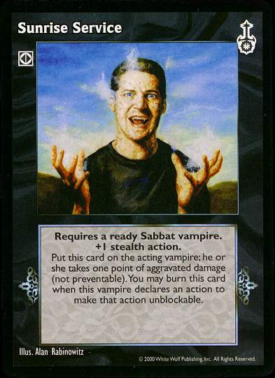 Sunrise Service [SW set] - VTES CCG