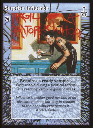 Surprise Influence [SW set] - VTES CCG