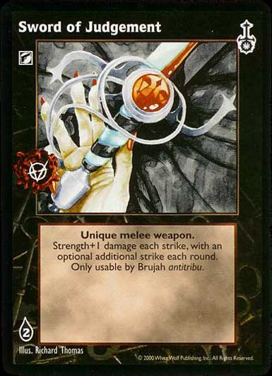 Sword of Judgment [SW set] - VTES CCG