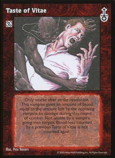 Taste of Vitae [SW set] - VTES CCG