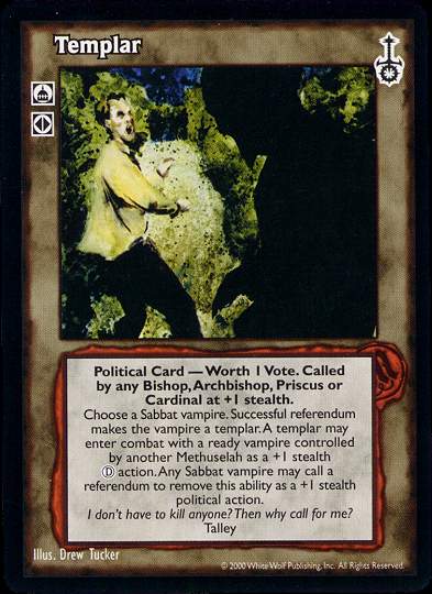Templar [SW set] - VTES CCG