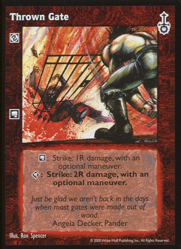 Thrown Gate [SW set] - VTES CCG