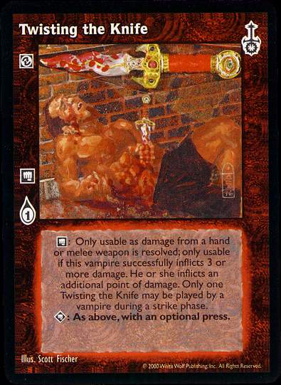 Twisting the Knife [SW set] - VTES CCG
