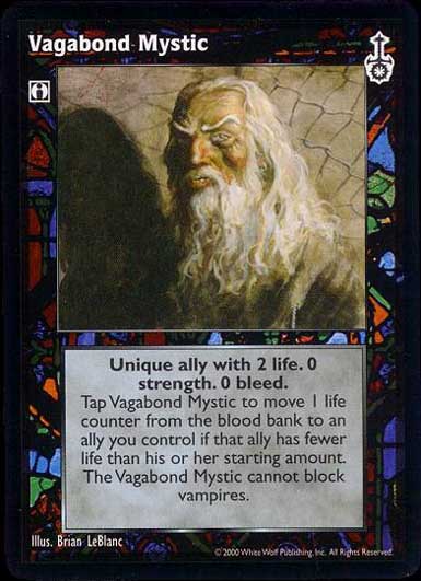 Vagabond Mystic [SW set] - VTES CCG