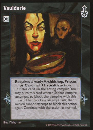 Vaulderie [SW set] - VTES CCG