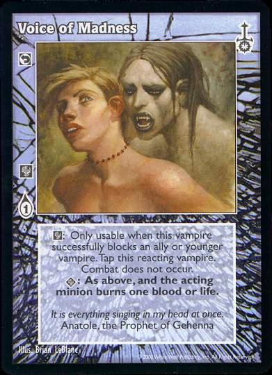 Voice of Madness [SW set] - VTES CCG