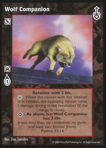 Wolf Companion [SW set] - VTES CCG
