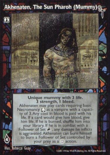 Akhenaten, The Sun Pharaoh [FN set] - VTES CCG