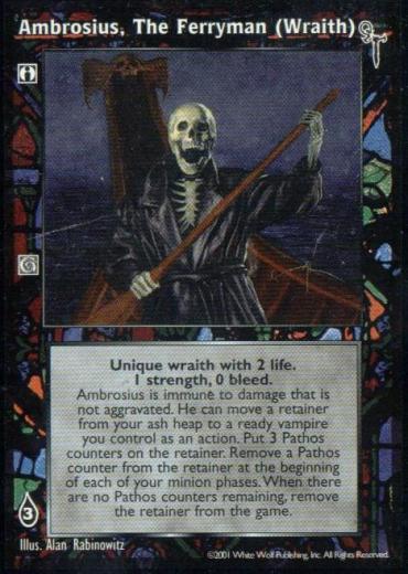 Ambrosius, The Ferryman [FN set] - VTES CCG